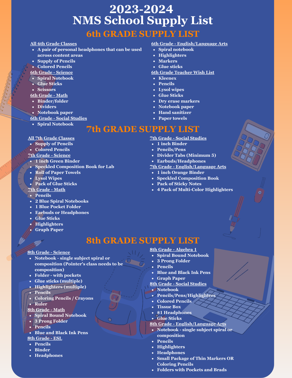 Supply List